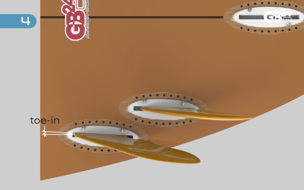 Fin Toe-in