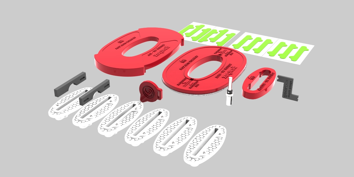 The complete GEARBOX fin system