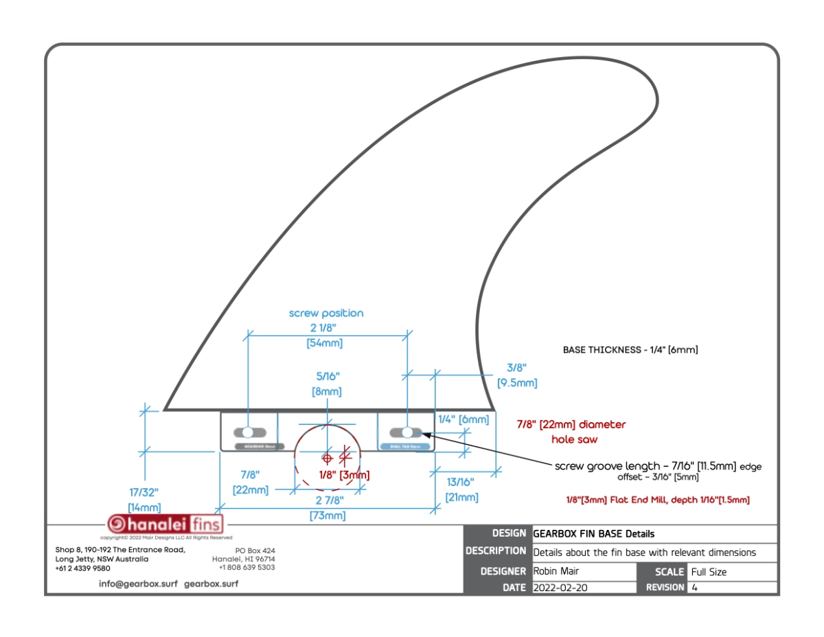 STD Fin Base